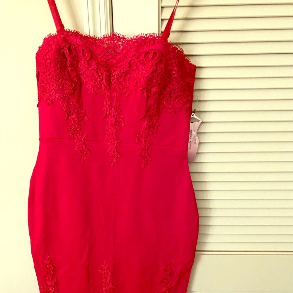 Beautiful red dress!